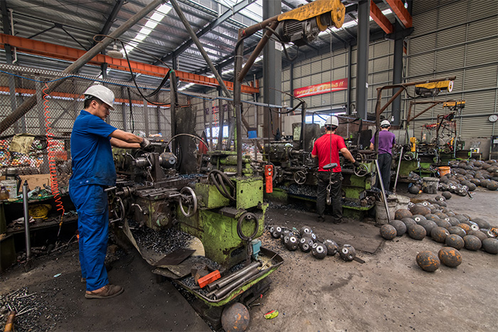 牡丹江网架配件车间